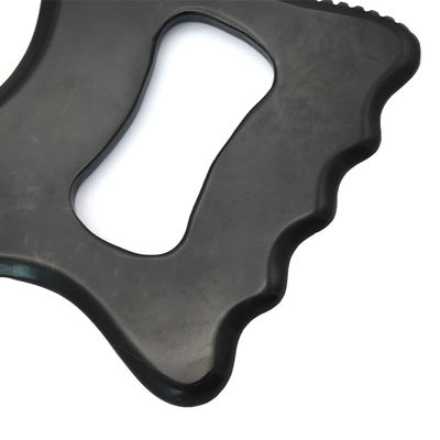 Strumento professionale di massaggio del corpo di pietra nera bianca Gua Sha per la cura della salute personale e l'agopuntura