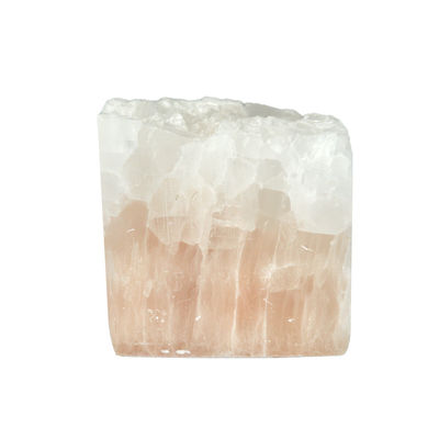 Caratteristica regionale Diffusore di aroma di olio essenziale a forma di cubo rosa con pietra glaciale di giada di cristallo irregolare
