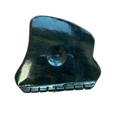 Scultura facciale Nefrite verde scuro Giada Gua Sha Pietre con denti di cresta e cicli del pollice 2021 Popolare