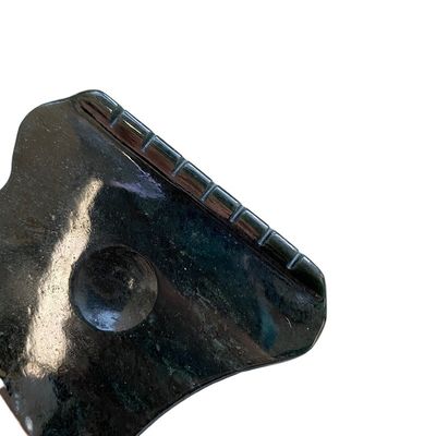 Scultura facciale Nefrite verde scuro Giada Gua Sha Pietre con denti di cresta e cicli del pollice 2021 Popolare