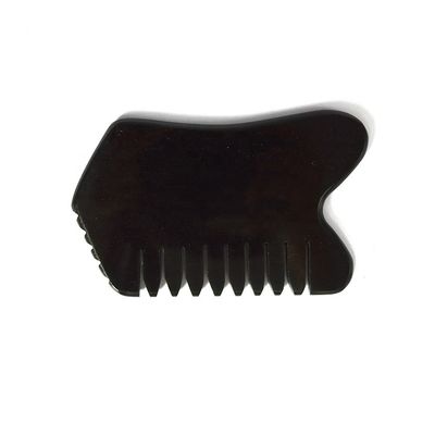 Nefrite verde scuro viso corpo giada pietra Guasha massaggiatore tabella per la cura della salute personale e SPA strumento di massaggio per l'agopuntura