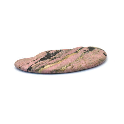 Mascherino a base di giada a base di rhodonite rosa a uso facciale multifunzionale