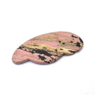 Mascherino a base di giada a base di rhodonite rosa a uso facciale multifunzionale