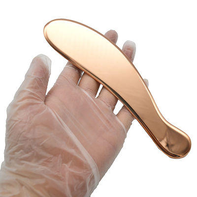 Copper Guasha Fisioterapia Chiropratica IAS TM Strumenti metallici Gua Sha in colore rosa oro per la mobilitazione dei tessuti molli