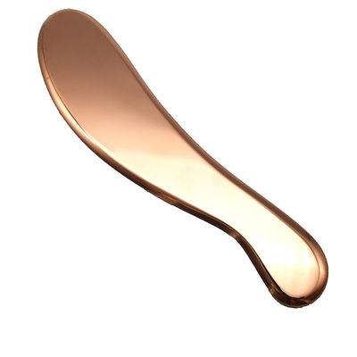 Copper Guasha Fisioterapia Chiropratica IAS TM Strumenti metallici Gua Sha in colore rosa oro per la mobilitazione dei tessuti molli