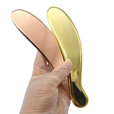 Copper Guasha Fisioterapia Chiropratica IAS TM Strumenti metallici Gua Sha in colore rosa oro per la mobilitazione dei tessuti molli