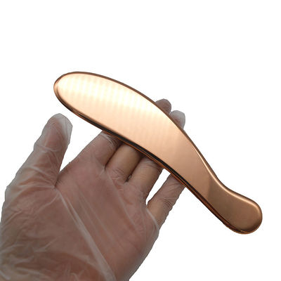 Copper Guasha Fisioterapia Chiropratica IAS TM Strumenti metallici Gua Sha in colore rosa oro per la mobilitazione dei tessuti molli