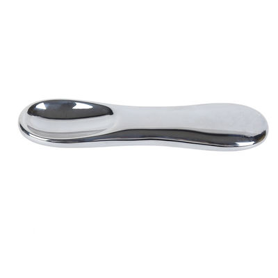 Massaggiatore Faciale Luxury Silver Terahertz Stone Gua Sha Cosmetic Eye Cream Spatula per la cura della bellezza Cosmetici Strumenti