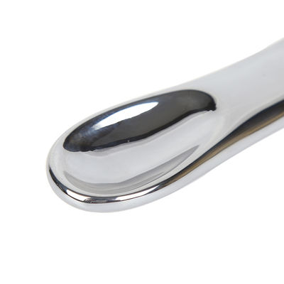 Massaggiatore Faciale Luxury Silver Terahertz Stone Gua Sha Cosmetic Eye Cream Spatula per la cura della bellezza Cosmetici Strumenti