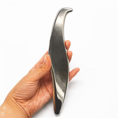 Migliora la tua esperienza di massaggio con gli attrezzi professionali in acciaio inossidabile Gua Sha 205*47*4.5mm