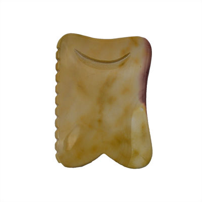 Strumenti di massaggio del corpo in stile cinese Mookaite Per la bellezza Guasha Stone Scrapping Face Gua Sha Stone Therapy Massage Tool End
