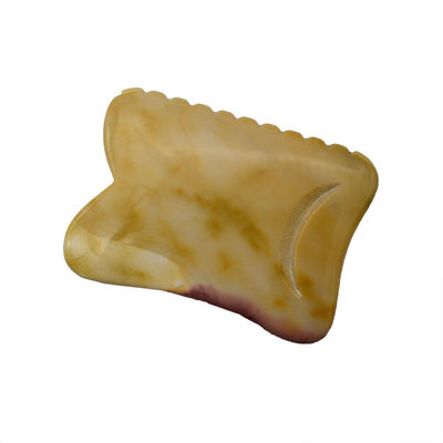 Strumenti di massaggio del corpo in stile cinese Mookaite Per la bellezza Guasha Stone Scrapping Face Gua Sha Stone Therapy Massage Tool End