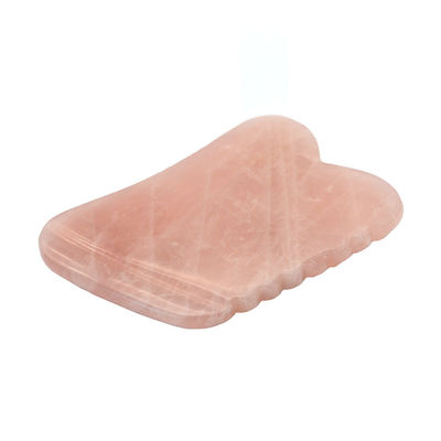 2024 Rose Quartz Green Aventurine Fluorite Gua Sha Strumenti per facelifting e anti-invecchiamento Promuovono la disintossicazione della pelle