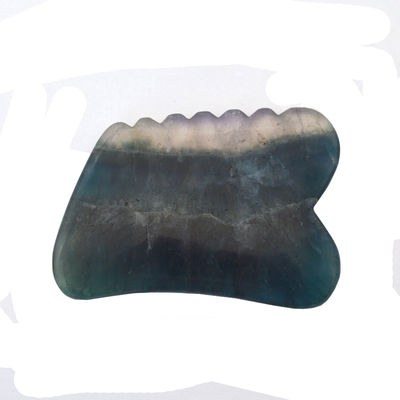 2024 Rose Quartz Green Aventurine Fluorite Gua Sha Strumenti per facelifting e anti-invecchiamento Promuovono la disintossicazione della pelle