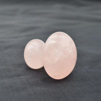 2024 Massaggio personalizzato del corpo Rosa Rosa Quarzo Fungo Gua Sha Pietra Massaggio Strumento con aspetto lucido