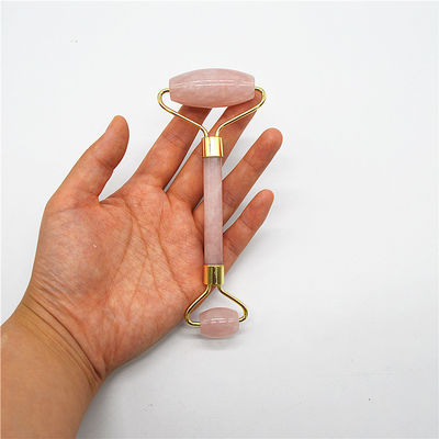 Massaggio Faciale e Necessità per la Cura della Pelle Quarzo Rosa Gua Sha Set con 90mm di Lunghezza