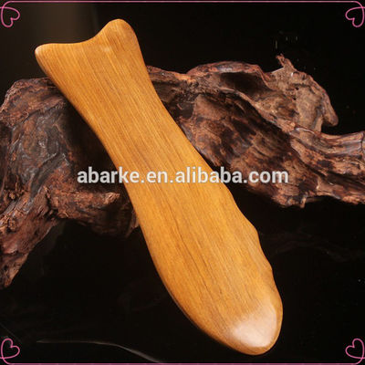 Giallo Legno Gua Sha Tavola per la Medicina Tradizionale Cinese