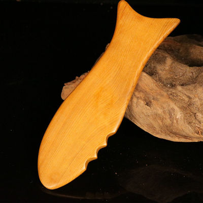 Giallo Legno Gua Sha Tavola per la Medicina Tradizionale Cinese