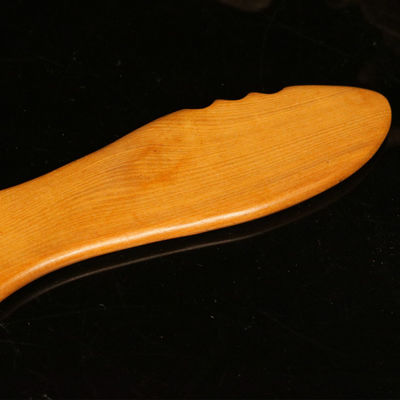Giallo Legno Gua Sha Tavola per la Medicina Tradizionale Cinese