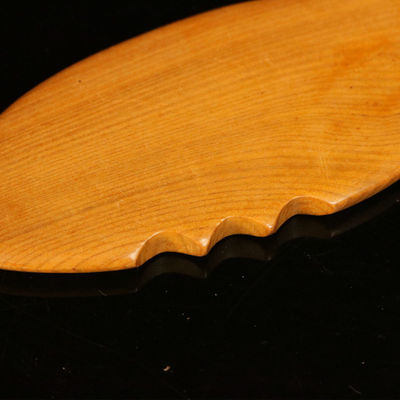 Giallo Legno Gua Sha Tavola per la Medicina Tradizionale Cinese