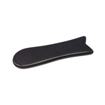 Strumento Gua Sha in ossidiana nera da 115 mm La soluzione definitiva per l'anti-invecchiamento e il ringiovanimento facciale