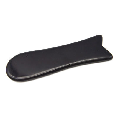 Strumento Gua Sha in ossidiana nera da 115 mm La soluzione definitiva per l'anti-invecchiamento e il ringiovanimento facciale