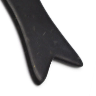 Strumento Gua Sha in ossidiana nera da 115 mm La soluzione definitiva per l'anti-invecchiamento e il ringiovanimento facciale