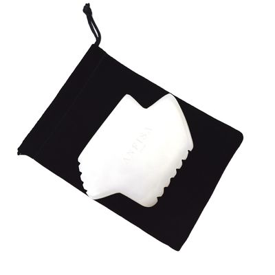 Disponibile Logo Naturale Giada Bianca Gua Sha Scraping Terapia Guasha Strumenti Per Massaggio Corporeo Faccia Con Fisioterapia Infrarosso