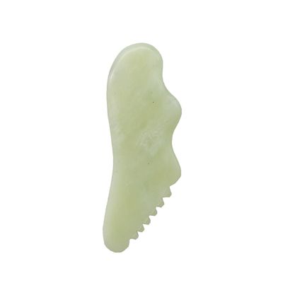 Strumento naturale Xiuyn Jade Guasha per massaggi di grattatura di pietra Gua Sha Board For Beauty con certificato e logo personalizzato