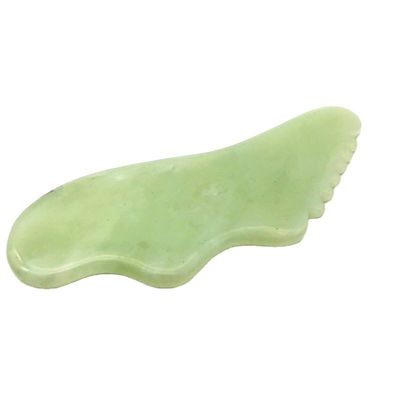 Strumento naturale Xiuyn Jade Guasha per massaggi di grattatura di pietra Gua Sha Board For Beauty con certificato e logo personalizzato