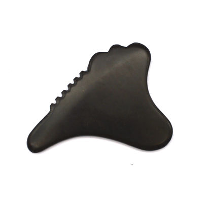 Area di massaggio per tutto il corpo Autentico Nero Faccia Eco-friendly Gua Sha Tool Massaggiatore Faciale 105*77mm 114*74mm 2 Pcs AKBS-030