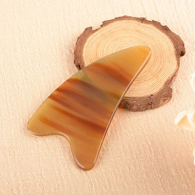 OEM/ODM Acceptabile strumento di massaggio Guasha per il viso e il corpo strumento di pietra naturale Gua Sha