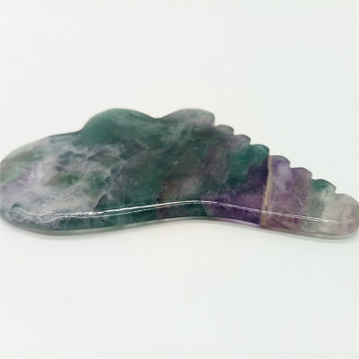Arrivi Fluorite Giada Gua Sha Tavola per Massaggio Corporeo Strumento in Colorato