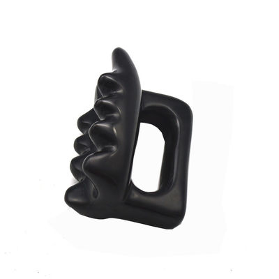 OEM ODM Miglior massaggiatore facciale per la cura personale Strumento di bellezza Gua Sha Strumento naturale Bian nero di pietra Guasha spazzola massaggiatore del corpo
