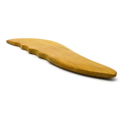 OEM Naturale Camphor Legno Gua Sha Strumenti per Massaggio Faciale e Corporeo S-Shaped Design