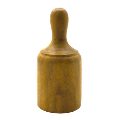 Set di massaggi in legno giallo con coppe per la terapia del legno Strumenti per il corpo di gua sha Strumenti per massaggi in legno con funzione musicale