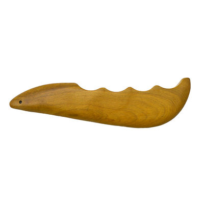 Massaggiatore di legno profumato Serie Gua Sha Board per il raschiatore di legno naturale Guasha Board Bordi lisci per il viso