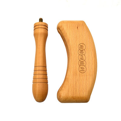 Massaggio per rilassamento muscolare multifunzione Massaggio corpo Strumento di massaggio in legno Massaggio martello per prodotti sanitari