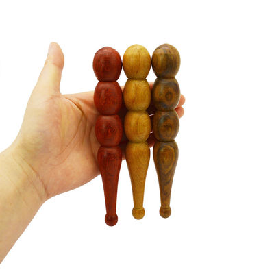 Proprietà Massaggiatore Massaggio Acupressione in legno a mano Massaggio Pen-manuale Riflessologia facciale Strumento per il rilassamento dei tessuti profondi