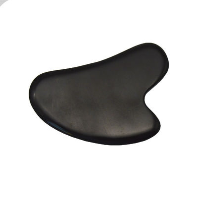 Forma di cuore Pietra Bian Giada Guasha Pietra Gua Sha Strumenti con funzione di controllo del tempo e 78 * 54 * 5mm di misura