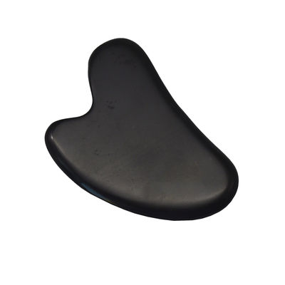 Forma di cuore Pietra Bian Giada Guasha Pietra Gua Sha Strumenti con funzione di controllo del tempo e 78 * 54 * 5mm di misura