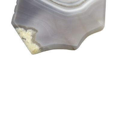 Cura della salute del corpo Agate grigio a strisce Giada Gua Sha Pietra Guasha Tavola Massaggio personalizzato Strumento di terapia di raschiatura per viso e corpo