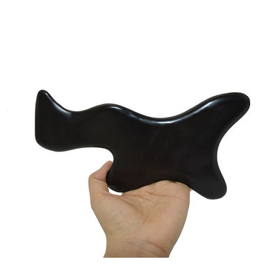Pietra Bian Grande Nera Gua Sha Dispositivo di massaggio per drenaggio linfatico per collo schiena spalla vita glutei Terapia del corpo Massaggiatori