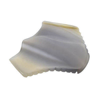 9.2*5.7*0.35 Agate Gua Sha Strumenti di pietra per il massaggio facciale Rosa Nero Grigio Bianco Grigio Massaggiatore Faccia Sanità
