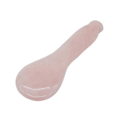 2024 Prodotti di tendenza Rose Quartz Stick Stone Gua Sha Pen per occhio e viso Giada naturale cura della salute