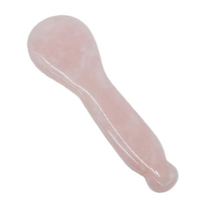 2024 Prodotti di tendenza Rose Quartz Stick Stone Gua Sha Pen per occhio e viso Giada naturale cura della salute