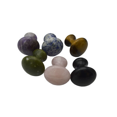 40 mm di altezza 30 mm di diametro Rose Quartz Funghi in forma di Gua Sha Massaggio pietre