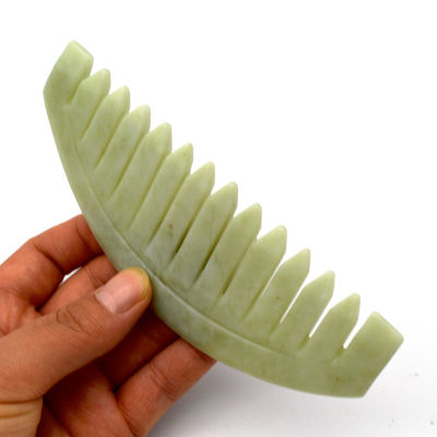 Massaggiatore Faciale 2019 Gua Sha Xiuyan Giada Raschiatura Massaggio pettine Con capelli per regolare la funzione regolare il corpo