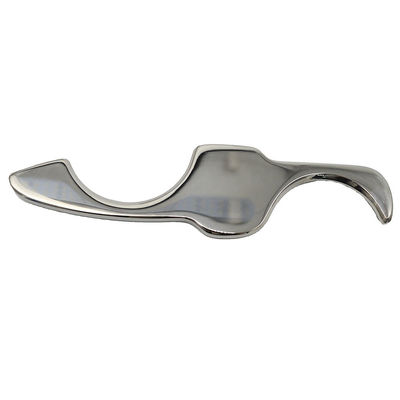 Massaggiatore 2024 Gua Sha Tavola di raschiatura Strumento di massaggio in acciaio inossidabile Retro Meridiano Raschiatura Guasha per OEM ODM