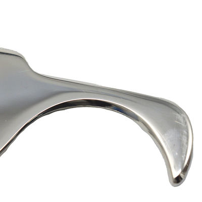 Massaggiatore 2024 Gua Sha Tavola di raschiatura Strumento di massaggio in acciaio inossidabile Retro Meridiano Raschiatura Guasha per OEM ODM